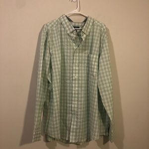 Mint Green Long Dress Shirt